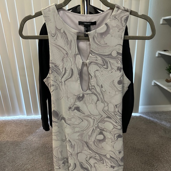 Marble Mini F21 Dress - Picture 1 of 3